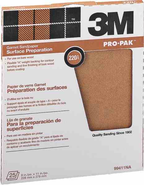 Main 1 - Sand Paper 9 X 11 Sheet Very
Fine Orgill# 6985824 -