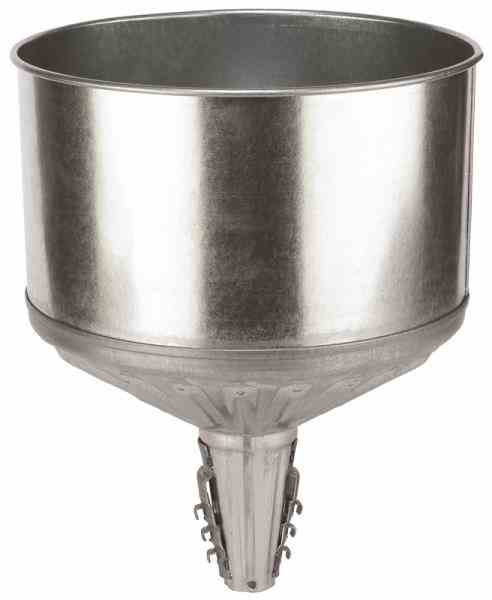 Main 1 - Funnel Lock-On 8 Quart Metal  -