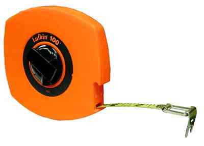 Steel Tape 1/2" X 100'
Hi-Visibility Lufkin - Henson Metal