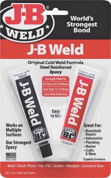 Main 1 - J B Weld Visipak 2 Oz. 
Orgill# 1576743 -