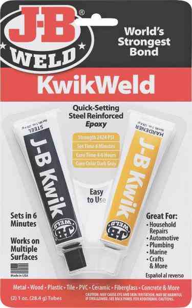 Main 1 - J B Kwik Weld Visipak 2 Oz. Bond
In 4Min Orgill# 6763908 -