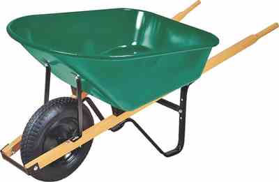 Wheelbarrow Steel 6 Cubic Ft. - Henson Metal