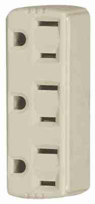 Adapter Triple 3 Prong Outlet  - Henson Metal