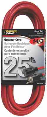 Extension Cord - 14Ga 3 Wire 25'  - Henson Metal