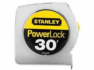 Main 1 - Tape Measure - 1 X 30 Stanley
Powerlock -