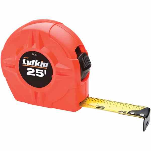 Main 1 - Tape Measure - 1 X 25 Lufkin
Hiviz Orange 47776 -