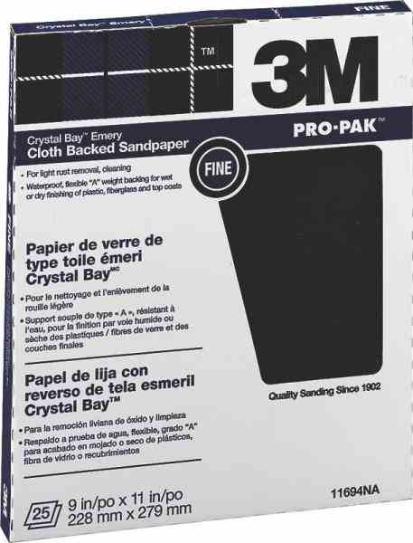 Main 1 - Sand Paper 9 X 11 Emery Cloth
Fine Orgill# 7195191 -